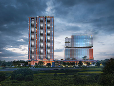 Brigade Icon Residences, 3 & 4 BHK Luxury Apartments, Opp Spencer plaza ...